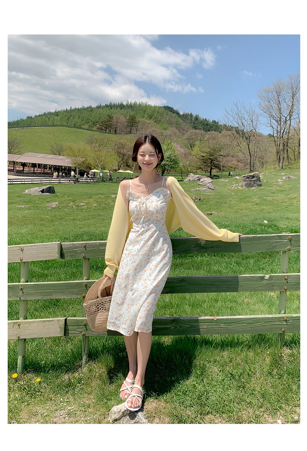 [🫰휴양지룩/여름볼레로] MADE 네오 썸머 크롭 니트 볼레로 가디건 상세 이미지 34