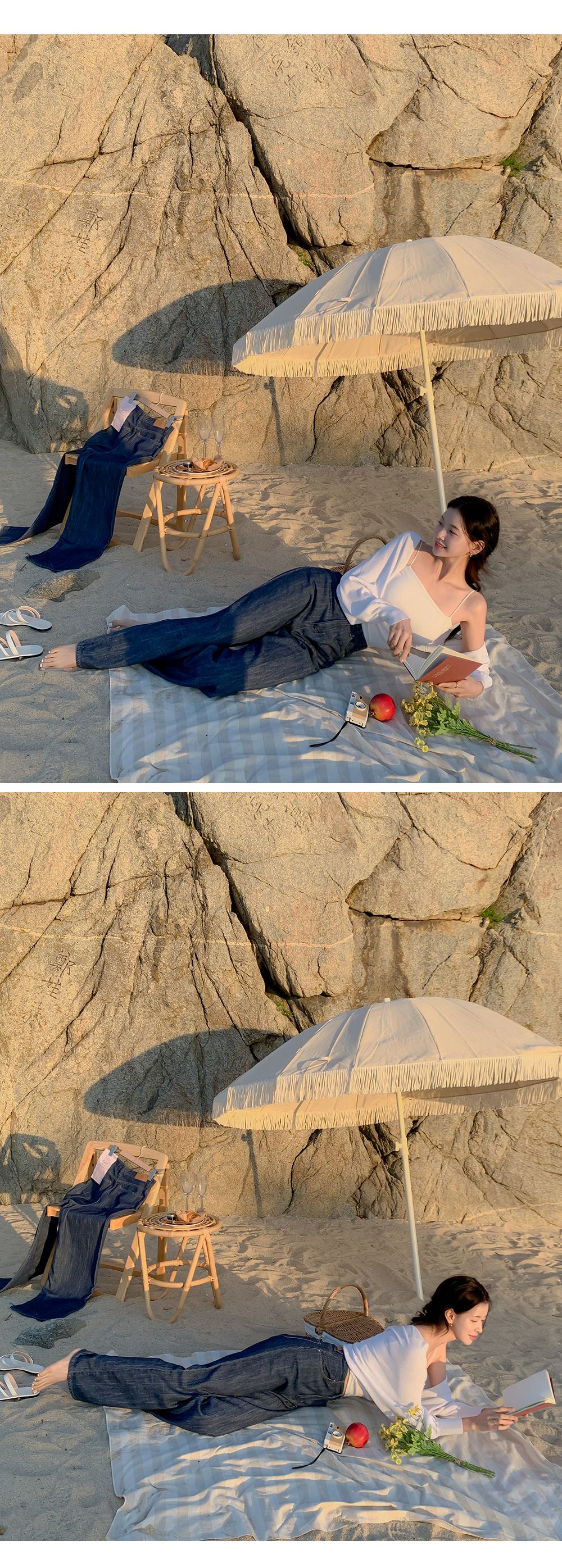 [🫰휴양지룩/여름볼레로] MADE 네오 썸머 크롭 니트 볼레로 가디건 상세 이미지 63