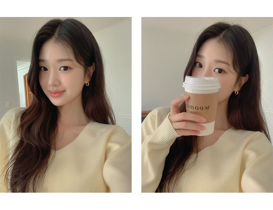 MADE 네오 브이넥 슬릿 가디건(데일리룩) 상세 이미지 57