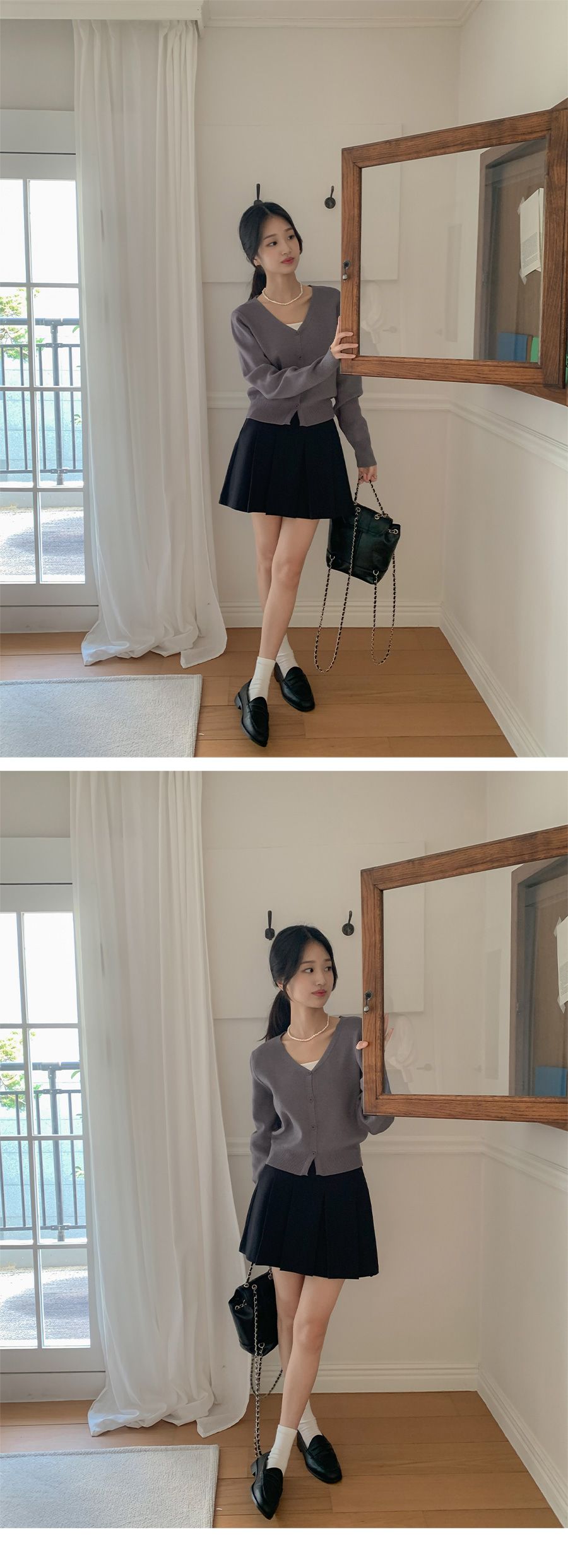 MADE 네오 브이넥 슬릿 가디건(데일리룩) 상세 이미지 67