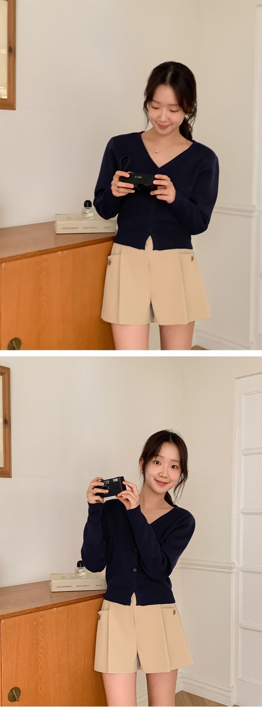 MADE 네오 브이넥 슬릿 가디건(데일리룩) 상세 이미지 36