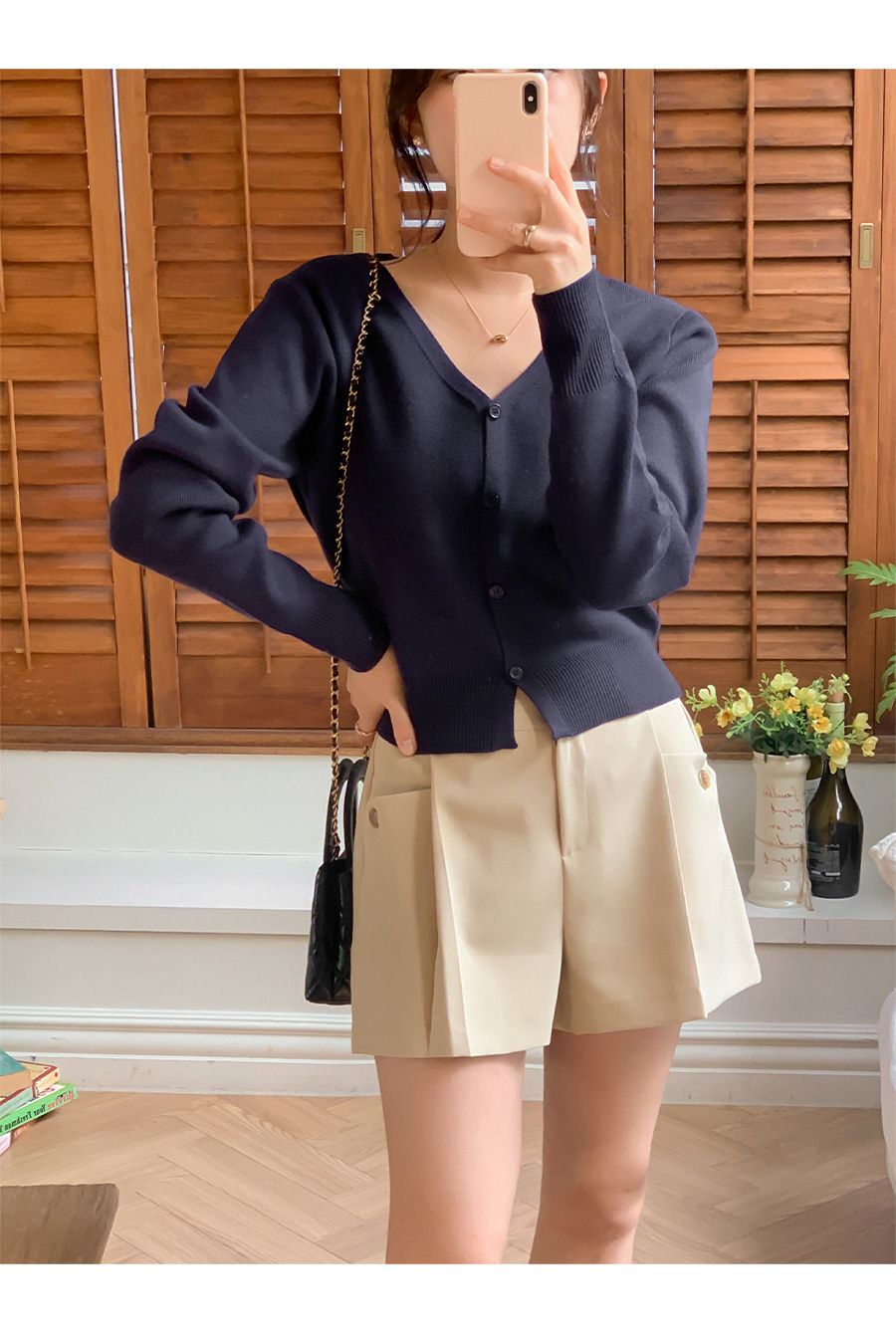 MADE 네오 브이넥 슬릿 가디건(데일리룩) 상세 이미지 48